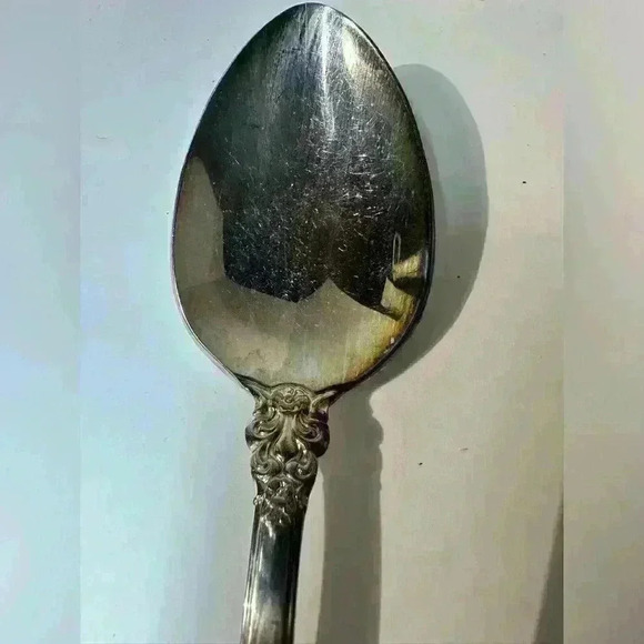 International Deep Silver Silverplate Rochambeau Flatware 113 Pieces Please Read - Picture 10 of 11